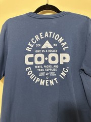 REI Co-Op Graphic Recreational Equipment Inc T-shirt Men S Blue