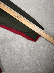 L.L. Bean Base Layer Shirt L-reg Green/red Cotton Turtleneck L/S Basic X2 NWOT