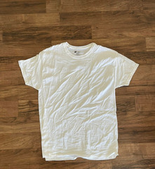 Hanes FreshIQ ComfortSoft Crewneck Classic Men’s White T-Shirt, Size L