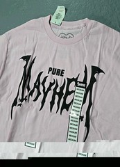 Nippy Lipstick Pink Mayhem Brat Dollcut Graphic T-Shirt Lot 4pc Medium (CC)