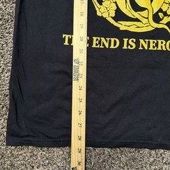 Queens of the Stone Age Large Tour Concert Tee Shirt End Is Nero QOTSA