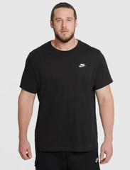 Nike Men’s Sportswear Club T-Shirt Crewneck Black NWT AR4997-014 Sz S/M/L/XL/XXL