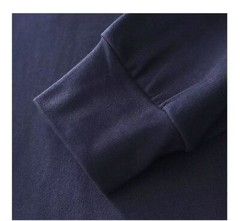 Vintage Men Long Sleeve Henry T-Shirt Pure Color Cotton Shirts Casual Tops