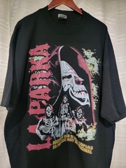 LA PARKA ON A SHAKA HEAVYWEIGHT GARMET DYED T SHIRT “MODERN”