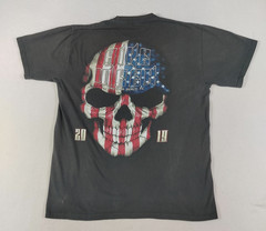 Suna Shirt Mens XL Black Daytona Beach Bike Week 2018 Skull Graphic Biker Moto