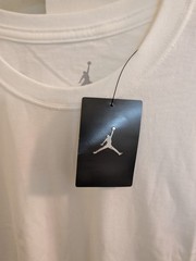 Vintage Air Jordan Jumpman Men’s White Logo Short Sleeve Crew Neck T-Shirt XL