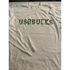 Usher Long Sleeve Limited Edition White Money Shirt Size Medium