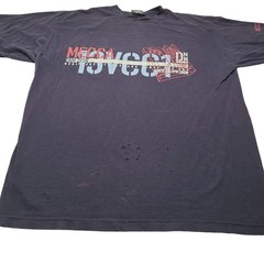 Vintage Mecca Streetwear T-shirt Mens Size XL Thrashed Distressed Y2K