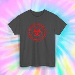 Zombie Outbreak Response Team T-Shirt S-5XL Biohazard Halloween Gift Tee