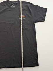 Brixton Quality Co Graphic T Shirt Mens Black Logo Tee