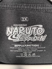Ripple Junction Naruto Shippuden Men’s 2X Black Graphic Crew Neck T-Shirt