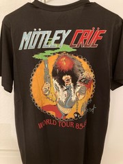 AC/DC Back in Black; Van Halen 1984; Motley Crue 85-86 Men’s (M) Medium T-shirts