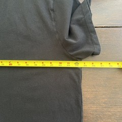 Vince Men’s 2XL 100% Cotton Crewneck Black USA Made Classic Basic T-Shirt