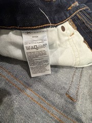 Old Navy Men’s 31×34 Bootcut Jeans Dark Blue Denim 5-Pocket Button Zip