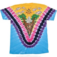 Psychedelia Tie-Dye T-Shirt Liquid Blue