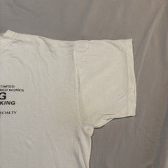 Vintage 90s Sex Humor Tee Sz XL Vulgar Long Prong Single Stitch