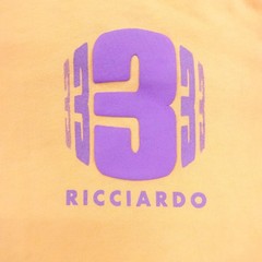 Daniel Ricciardo Shirt Medium Orange Ric3 Present Momentum Racing F1 Formula 1