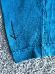 Habit Hooded Shirt Men’s 2XL Blue Hooded Performance Wicking UPF Stretch *Flaw