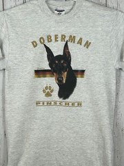 Vintage 90s Doberman Pinscher Dog Flag Animals Canine Small Germany NWOT Pet