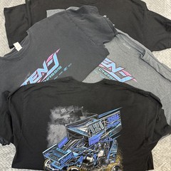 Lot 4 Racing Shirts Men’s XL Sprint Car Dirt Track Wing Non Wing Apparel