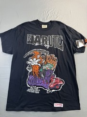 Headgear Classics Men’s Naruto T-Shirt Black Size XL Tee Naruto Uzumaki NEW NWT