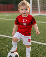 Personalized Turkiye Soccer Fan 3D T-Shirt, Turkey Custom Name Number Football