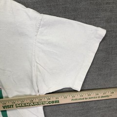 Vintage Levi’s Shirt Mens Small White Abrocha La Bragueta 501 Button Fly 90s Ad