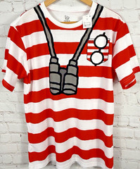 Where is Waldo Short Sleeve T-shirt Adult Unisex Size Medium NWT