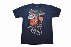 Marvel Mens Big & Tall The Amazing Spider-Man Navy Heather Shirt New LT-4XLT