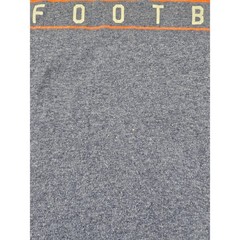 NFL Team Apparel Denver Broncos Mens Large Heather Grey Graphic Football T-Shirt