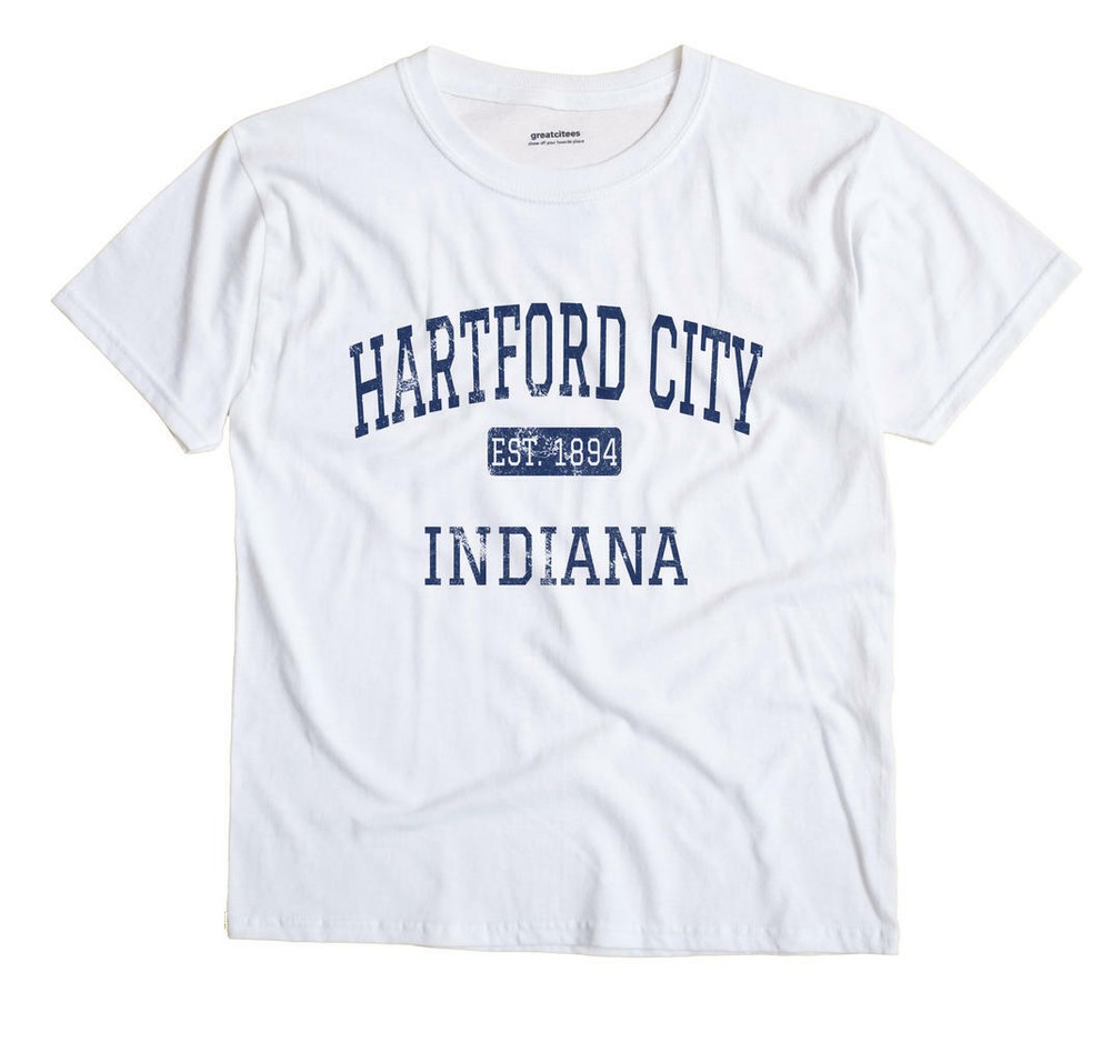 Hartford City Indiana IN T-Shirt EST