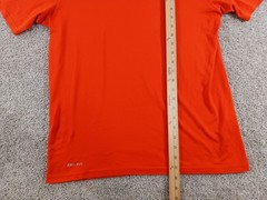 Nike Dri Fit Medium Mens Short Sleeve T-Shirt BG Recreation & Wellness Orange