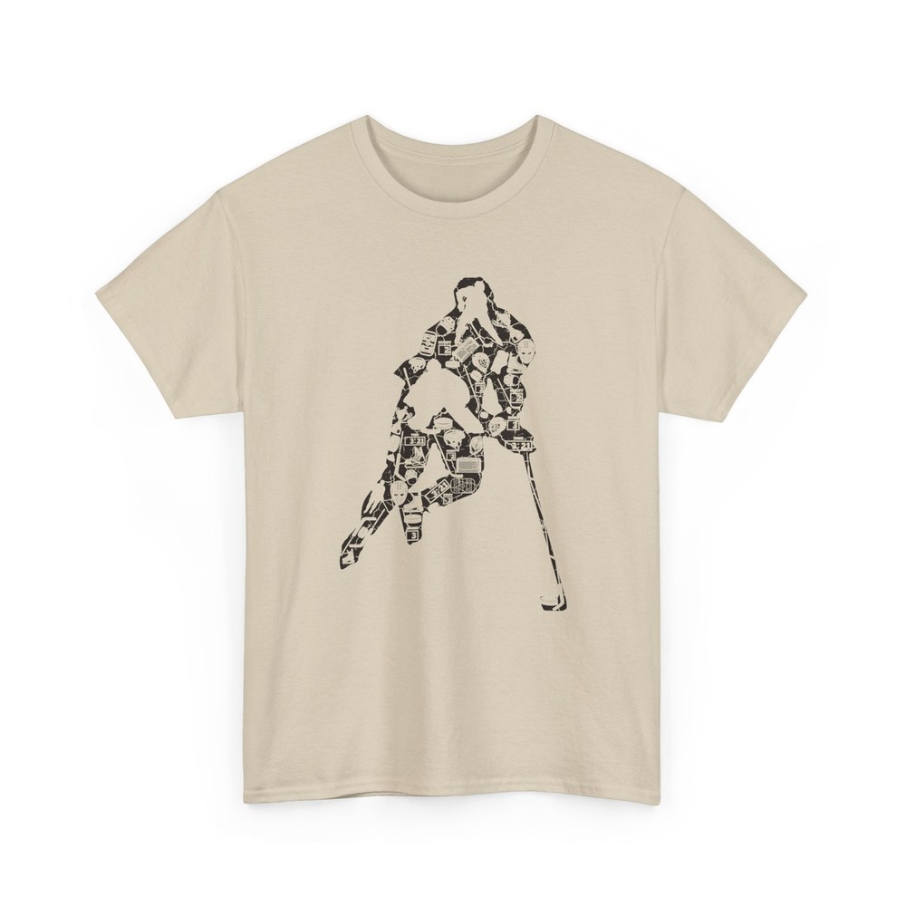 Hockey Player T-Shirt, Sports Hockey Ice Hockey Lovers Men Boys Shirt