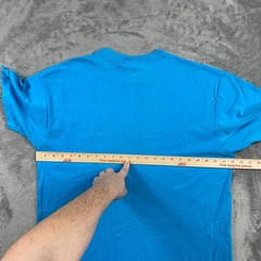 Vintage 90s The Venetian Las Vegas T Shirt Mens L Blue Made in USA Single Stitch