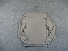Normal Brand Shirt Mens M Gray Puremeso Long Sleeve Stitch Crew Light Weight Tee