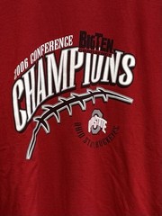 Ohio State Buckeyes T-Shirt Men’s 3XL Big Ten Conference Champions 2006 Red