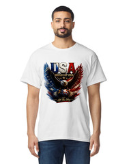 USA Soccer Fan Unisex T-Shirt World Cup 2026 American Football Supporter Tee