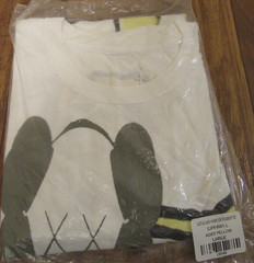 Cactus Jack Kaws For Fragment T-Shirt Size Large Acid Yellow Brand New Free S&H