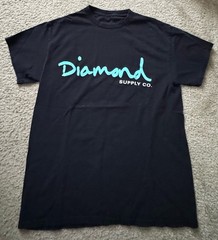 Diamond Supply Co Men’s Medium Black Logo Graphic T-Shirt 100% Cotton Streetwear