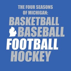 Four Seasons of Michigan T-Shirt