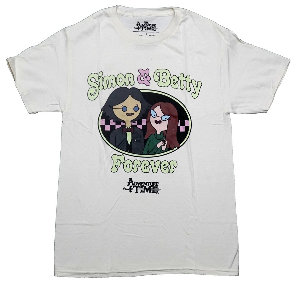 Adventure Time New Adult T-Shirt – Simon & Betty Forever Circle