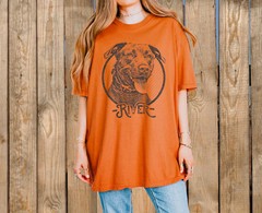 Custom Pet Portrait Comfort Tee Men Women Personalized Dog Cat Photo Shirt