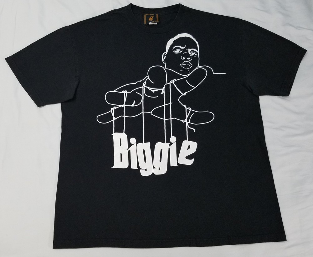Vintage Brooklyn Mint The Notorious B.I.G. Biggie shirt XL rap hip hop smalls