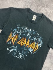 Def Leppard Vintage Tour Band Tee 2015 Heavy Metal Rock T-Shirt Men’s Size M