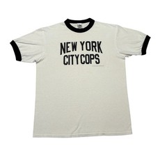 The Strokes New York City Cops Ringer T Shirt Men’s Medium Julian Casablancas