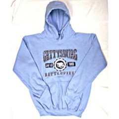 GETTYSBURG BATTLEFIELD CRACKLE UNISEX SWEATSHIRT HOODIE NEW