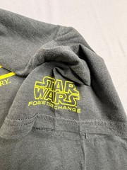 Star Wars Solo Movie Shirt Men’s Medium M Dark Heather Grey Tri-Blend Logo Tee