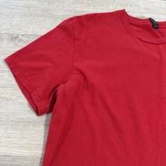 C POT Shirt 3 Samples Album Red Men’s Large Back Print Cotton Tee