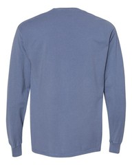 ComfortWash by Hanes Garment-Dyed Long Sleeve T-Shirt Pocket GDH250 Saltwater XL
