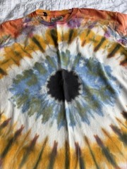 Gallery Dept Eye Dye Tie Dye Tee Shirt Medium Multi Color